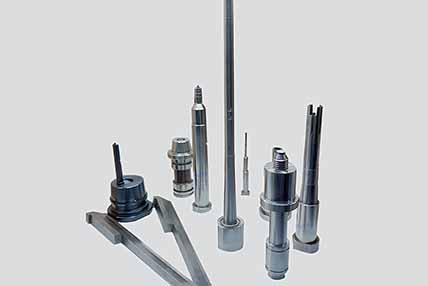 What roles do precision mold parts play in the use and maintenance of molds