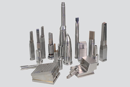 What should be noted when processing precision mold parts?